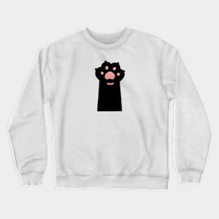 vintage-cat-hand Crewneck Sweatshirt